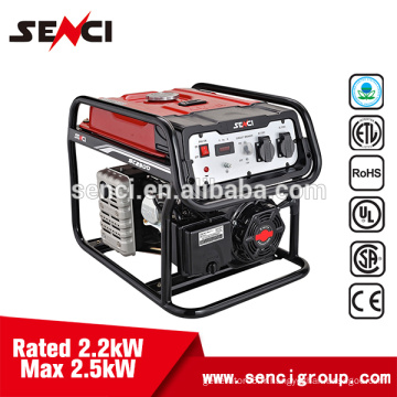 SC2500-II 196cc 6.5HP 60HZ Générateur électrique à essence 2Kw